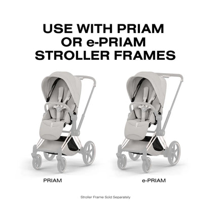 Cybex Priam Style Seat Pack - City Grey - 526000311