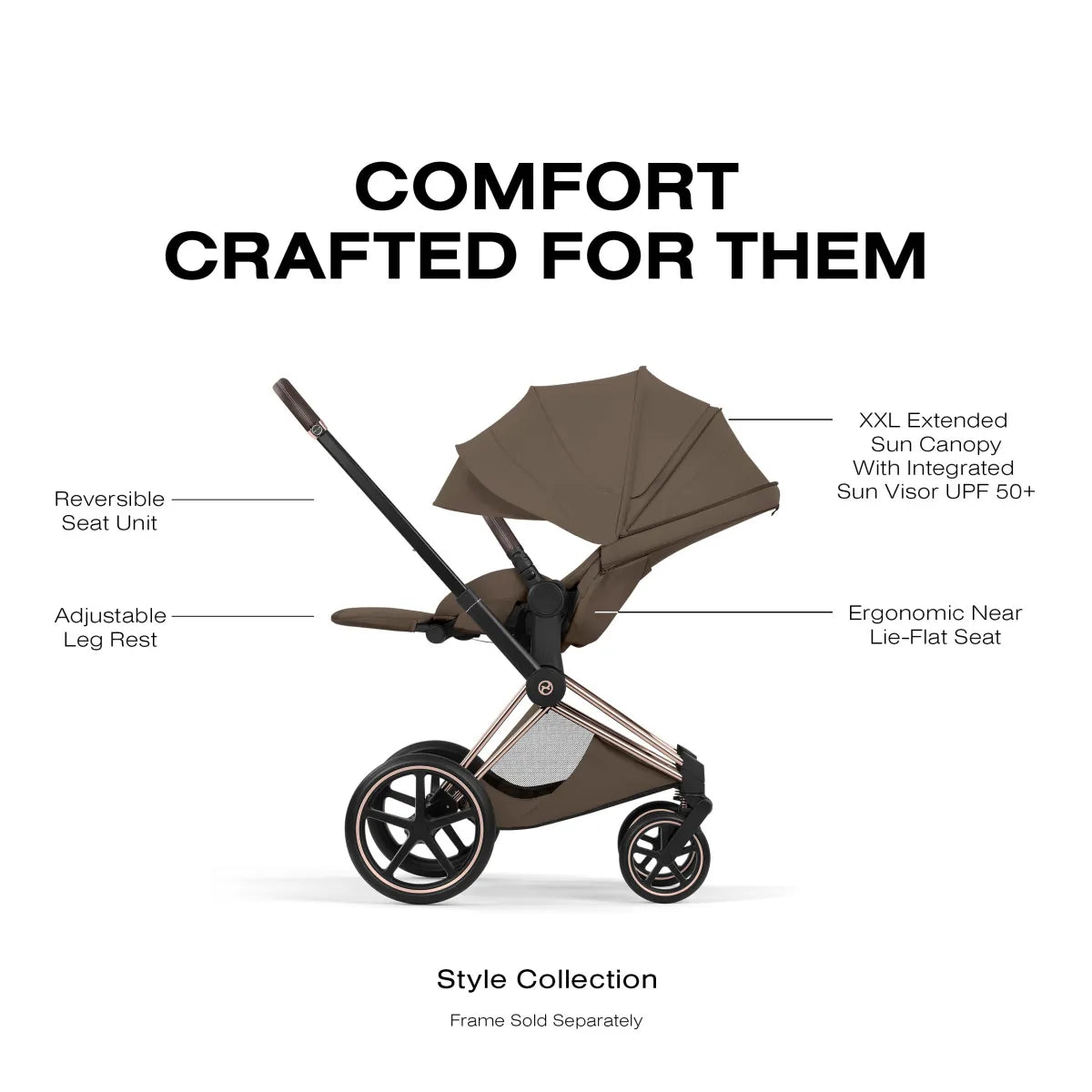 CYBEX PRIAM Fold Cot Travel System Bundle