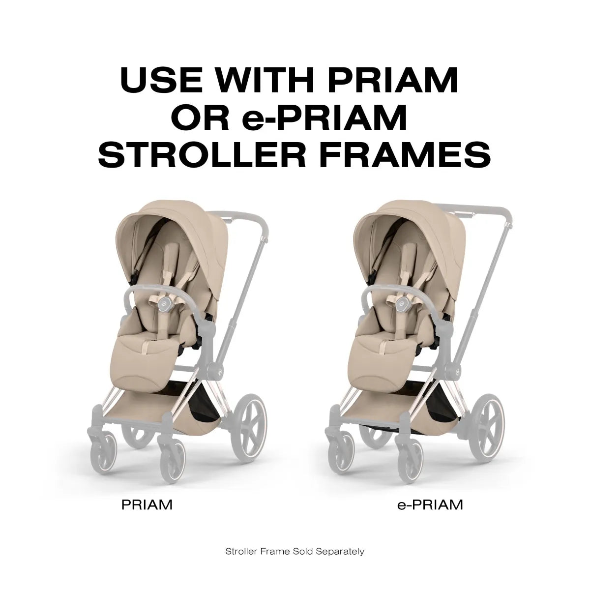 Cybex Priam Seat Pack Cozy Beige
