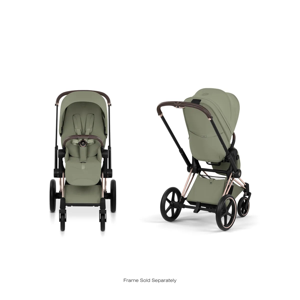 cybex bugaboo Cybex Platinum Priam Seat Pack (Seat Fabric) Sage Green