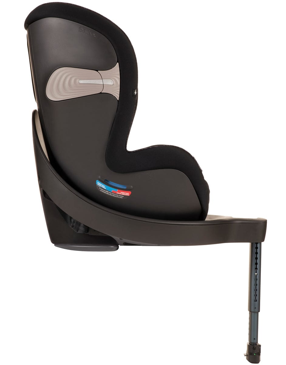 CYBEX Sirona S Rotating Convertible Car Seat with Load Leg and with SensorSafe - Premium Black - 519004437
