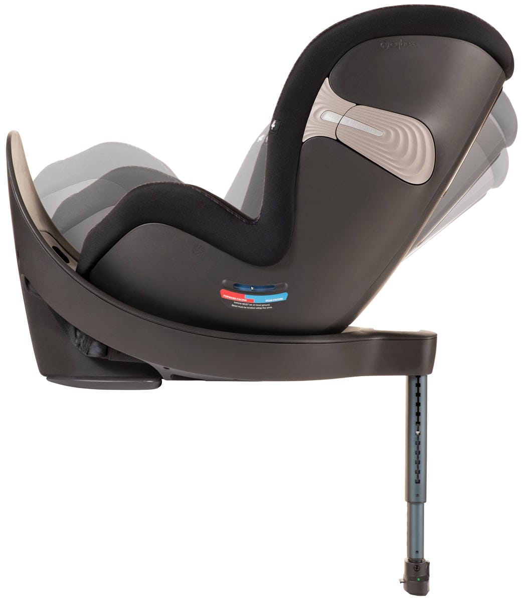 CYBEX Sirona S Rotating Convertible Car Seat with Load Leg and with SensorSafe - Premium Black - 519004437