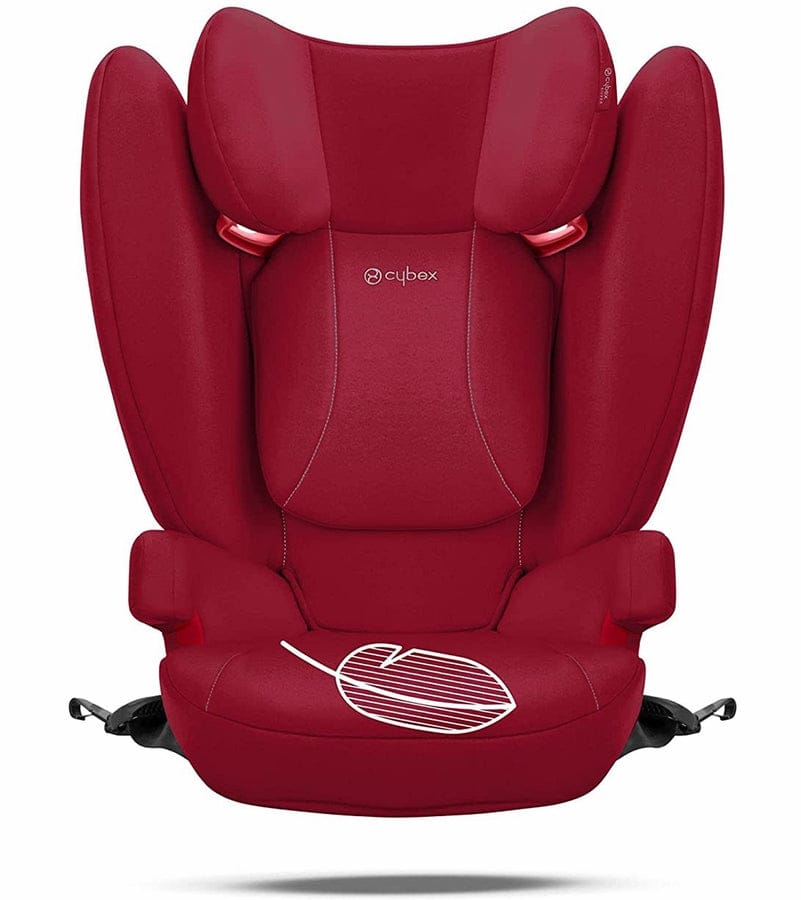 Cybex Solution B-fix Booster Car Seat - Dynamic Red (2 Pack) - 2pk-521001643
