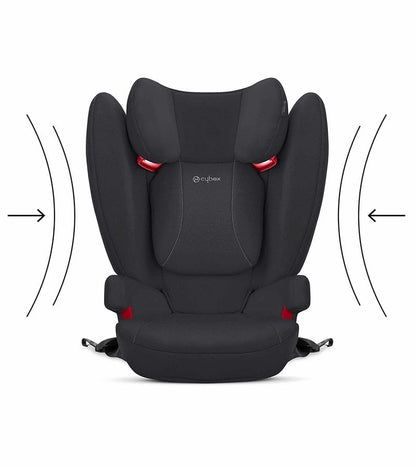 Cybex Solution B-fix Booster Car Seat - Volcano Black (2 Pack) - 2pk-521001641