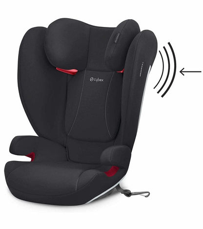 Cybex Solution B-fix Booster Car Seat - Volcano Black (2 Pack) - 2pk-521001641