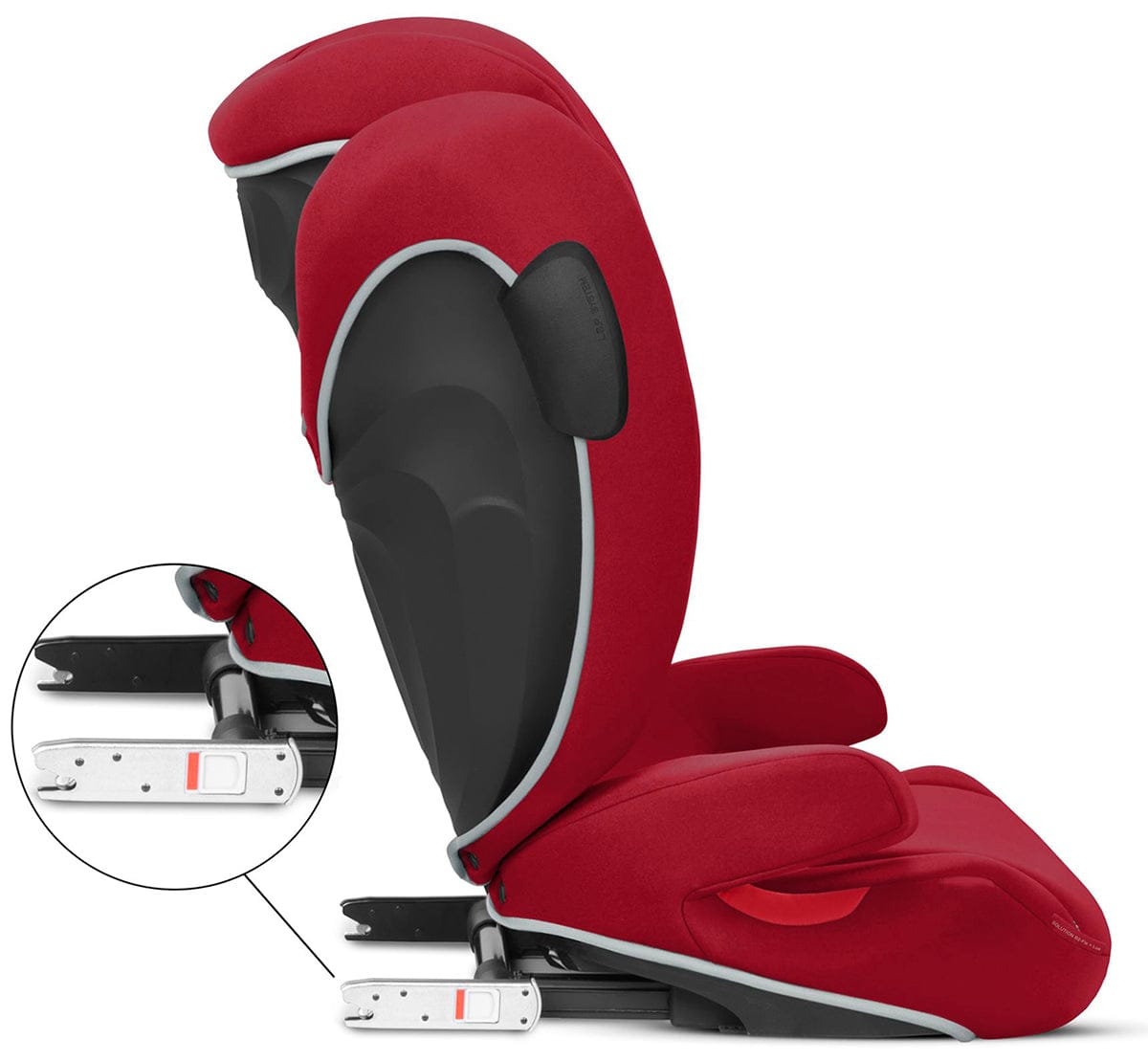 Cybex Solution B2-fix +Lux Booster Seat - Dynamic Red - 521001651