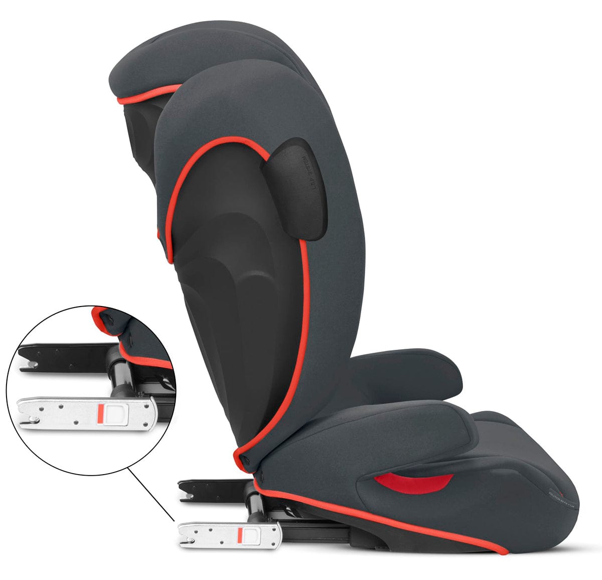 Cybex Solution B2-fix +Lux Booster Seat - Steel Grey - 521001653