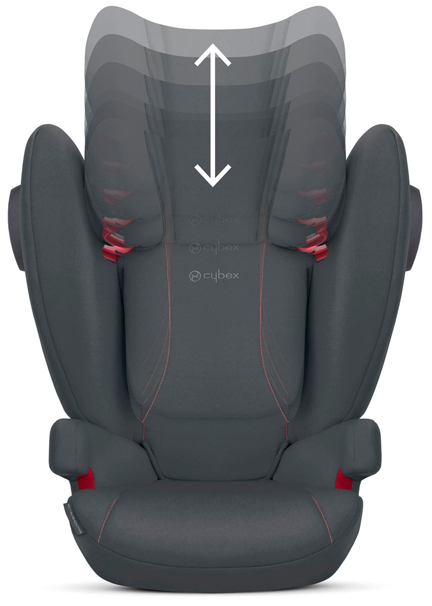 Cybex Solution B2-fix +Lux Booster Seat - Steel Grey - 521001653