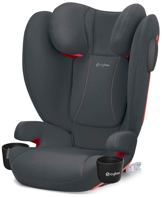 Cybex Solution B2-fix +Lux Booster Seat - Steel Grey - 521001653