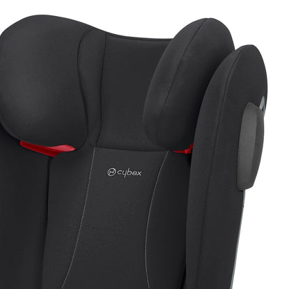 Cybex Solution B2-fix +Lux Booster Seat - Volcano Black - 521001649