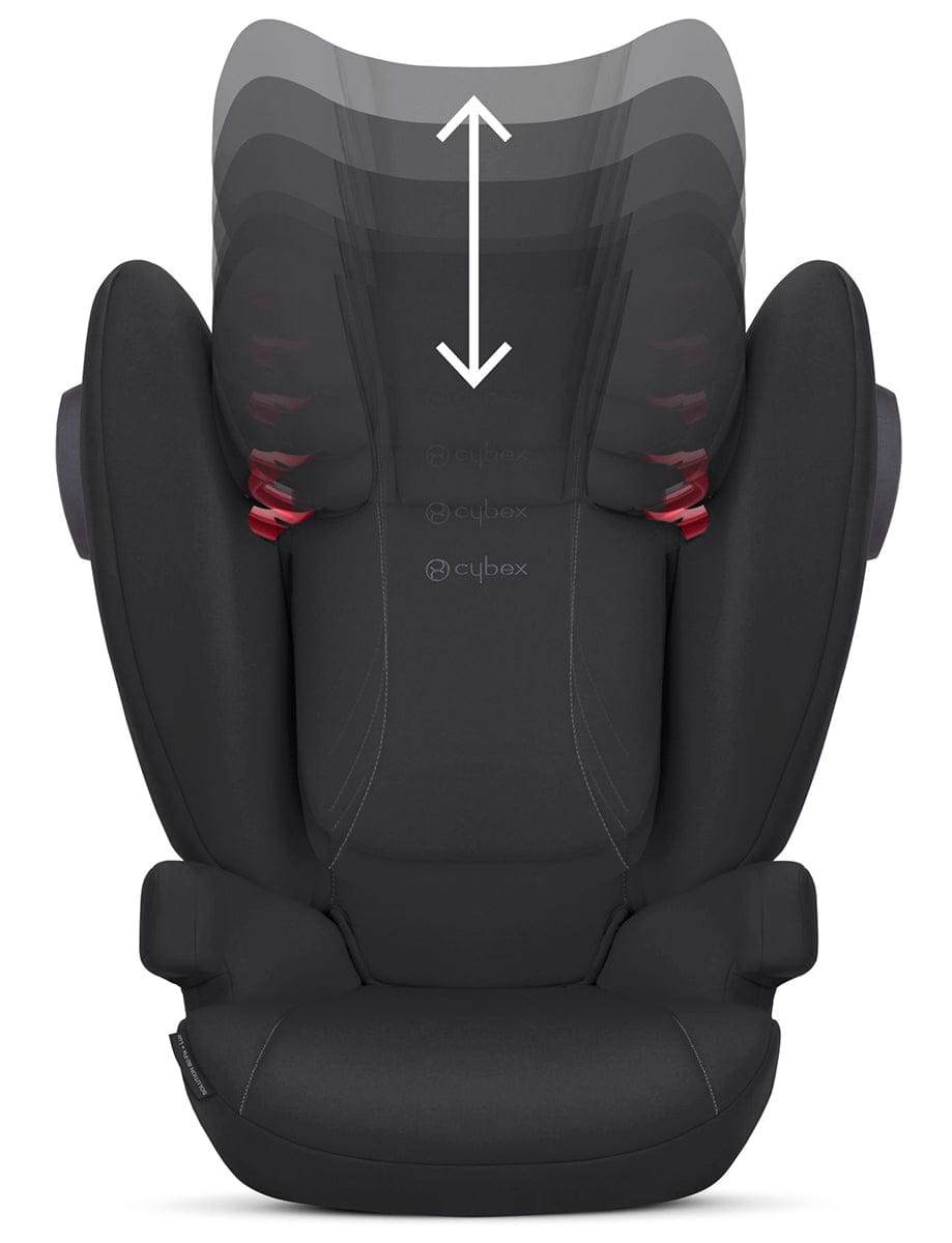 Cybex Solution B2-fix +Lux Booster Seat - Volcano Black - 521001649