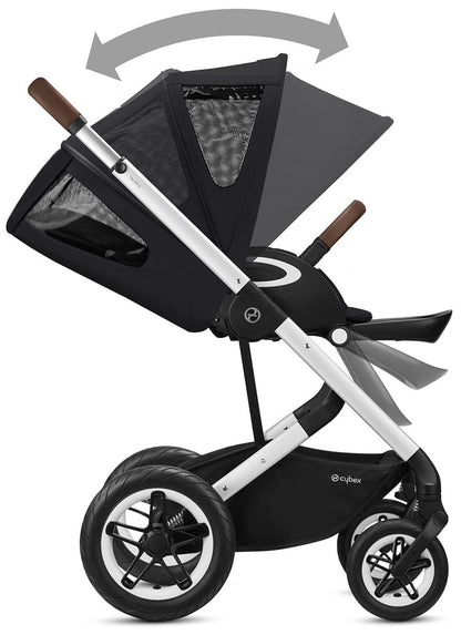 Cybex Talos S Lux All-Terrain Stroller - Deep Black - 520004531