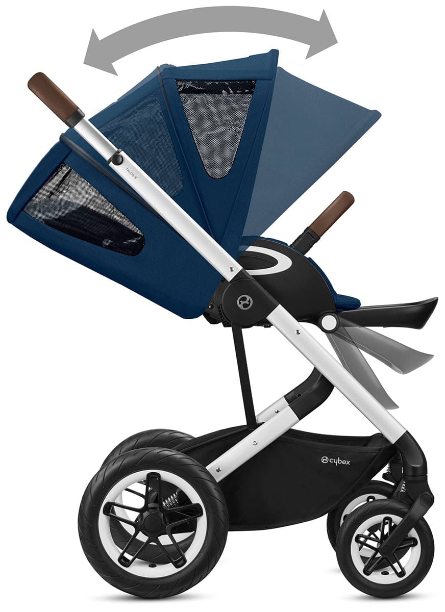CYBEX Talos S Lux Stroller in Navy Blue
