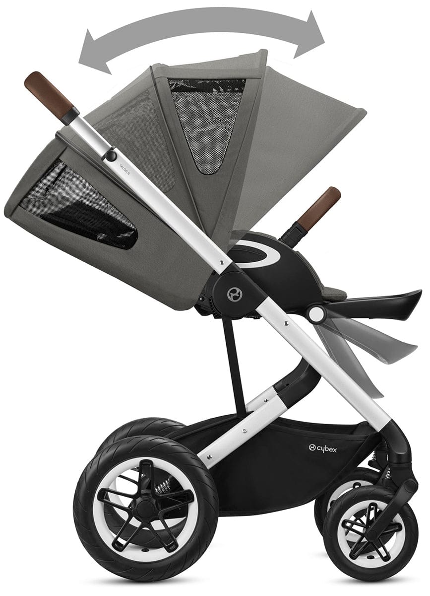 Cybex Talos S Lux All-Terrain Stroller - Soho Grey - 520004529