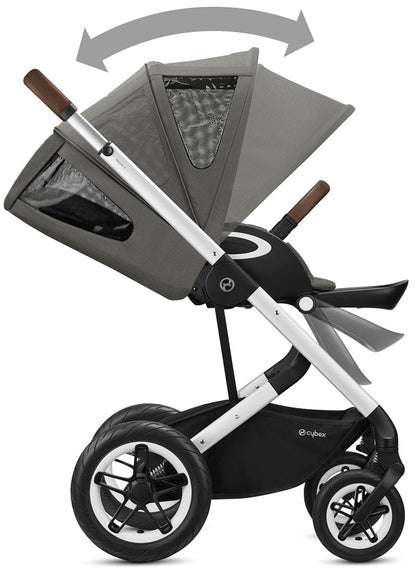 Cybex Talos S Lux All-Terrain Stroller - Soho Grey - 520004529