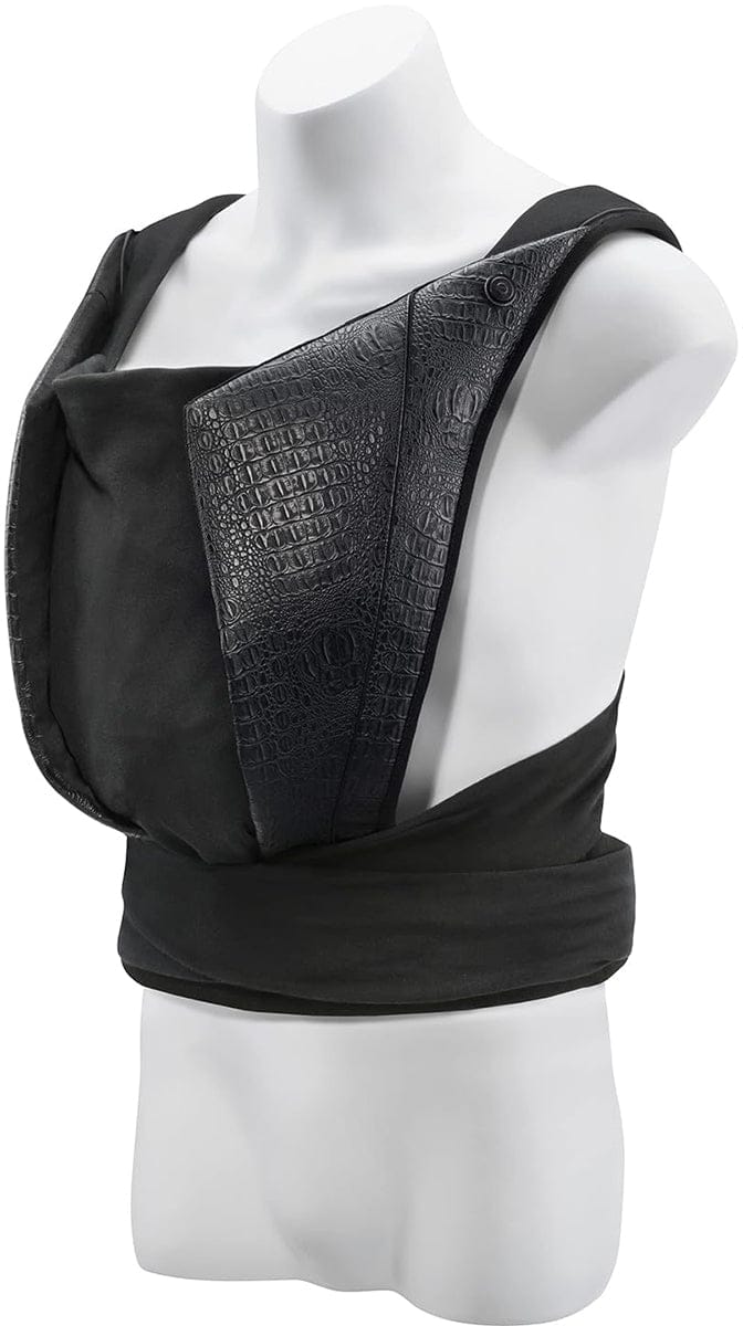 Cybex Yema Tie Baby Carrier, Leatherette - Stardust Black - 517000963