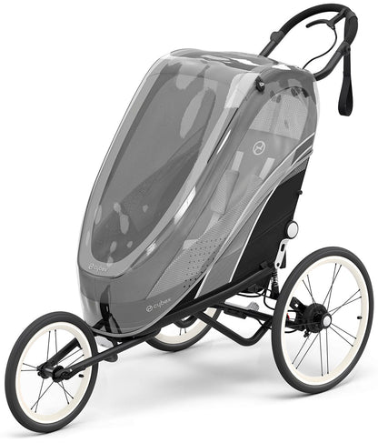 Cybex Zeno Multisport Trailer Bundle - Cream/Orange Frame + Bleached Sand Seat Pack - 521000321-521000381
