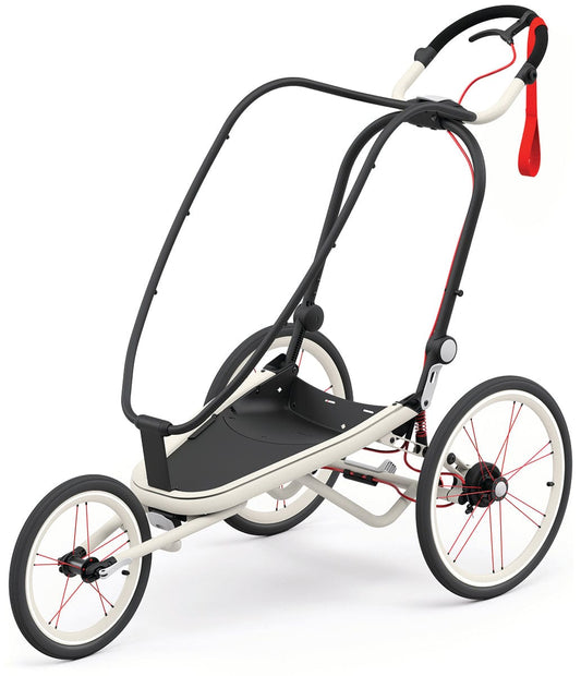 Cybex Zeno Multisport Trailer Frame - Cream with Orange Details