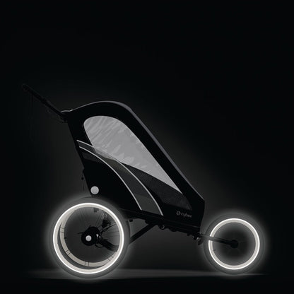 Cybex Zeno Multisport Trailer (One Box) - All Black - 521000287