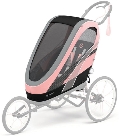 Cybex Zeno Multisport Trailer Seat Pack - Silver Pink - 521000379