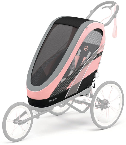 Cybex Zeno Multisport Trailer Seat Pack - Silver Pink - 521000379