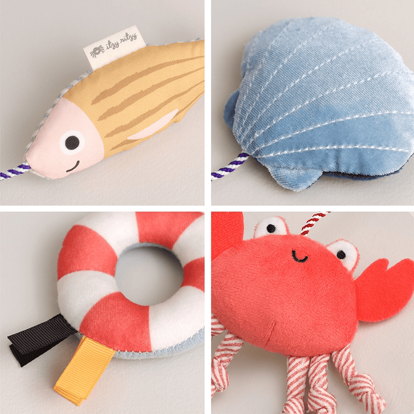Itzy Ritzy Itzy Travel Charms - Seaside