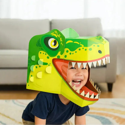 3D Paper Mask - T-Rex Mask