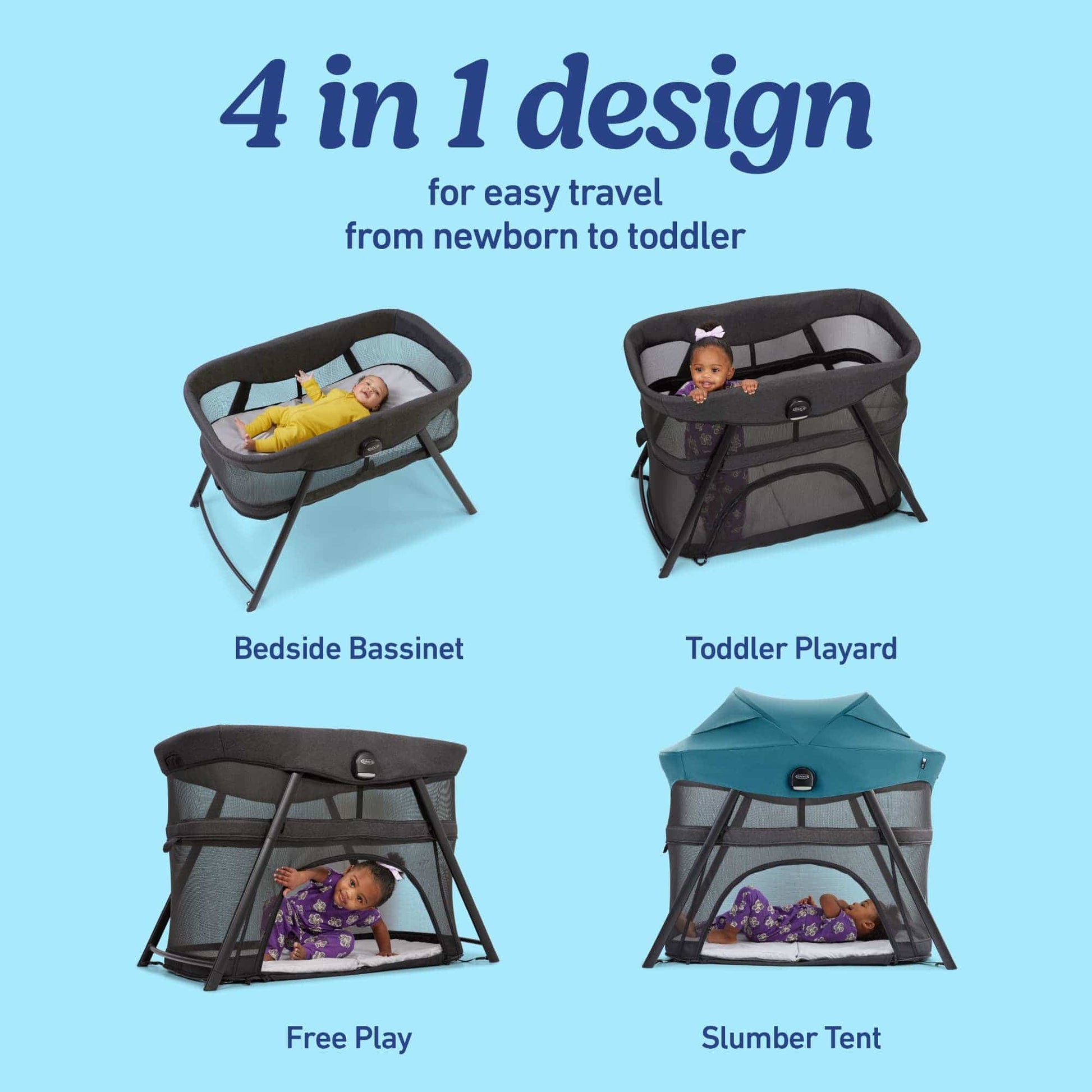 Graco LiteTraveler 4-in-1 Playard - Sona - 2216351
