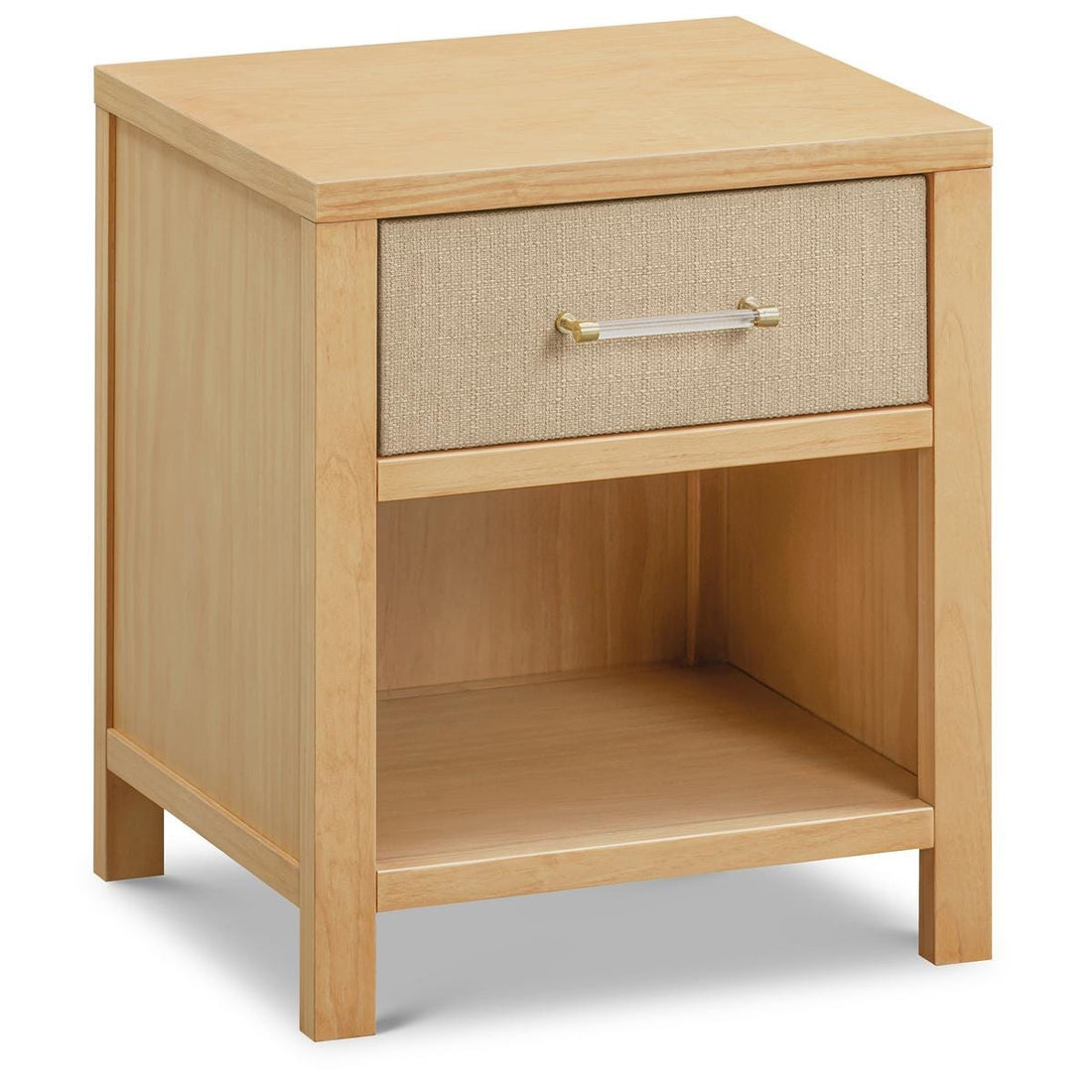 Namesake Eloise Assembled Nightstand - Honey and Performance Sand Eco-Weave - M24860HYPSEW