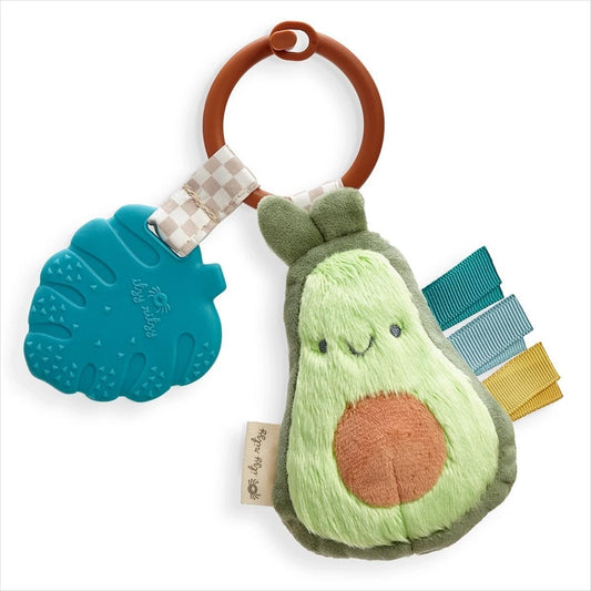 Itzy Ritzy Itzy Pal Plush Pal with Silicone Teether - Avocado - 302701616