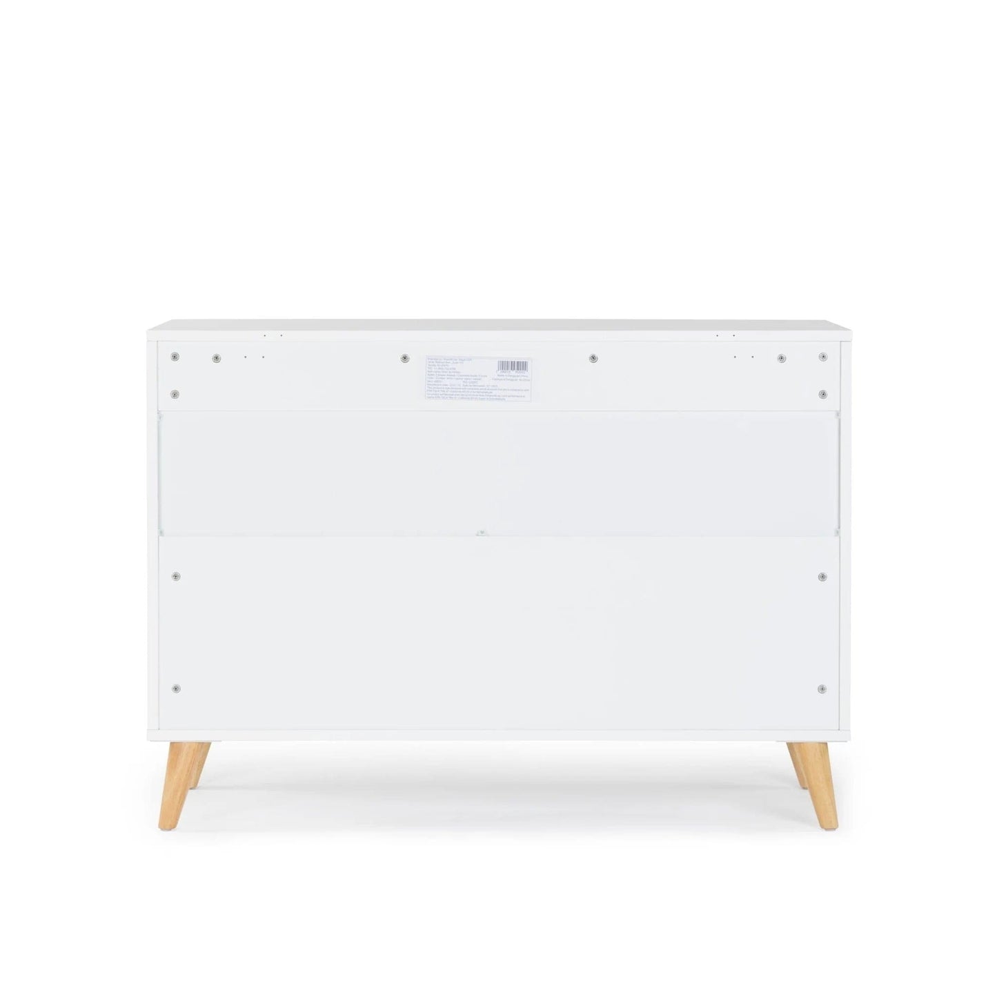 dadada Austin 3-Drawer Dresser - White / Natural - 43031-da