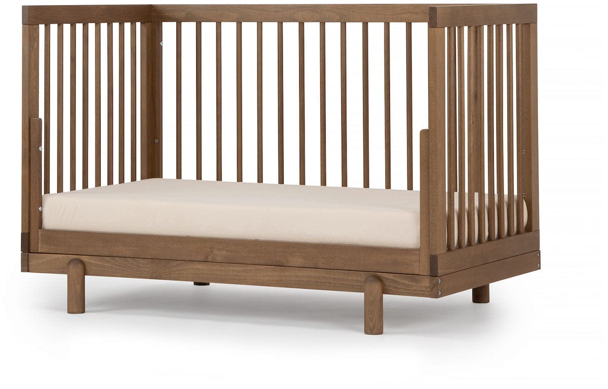 dadada Bliss 4-in-1 Convertible Crib - Walnut - 15051-da