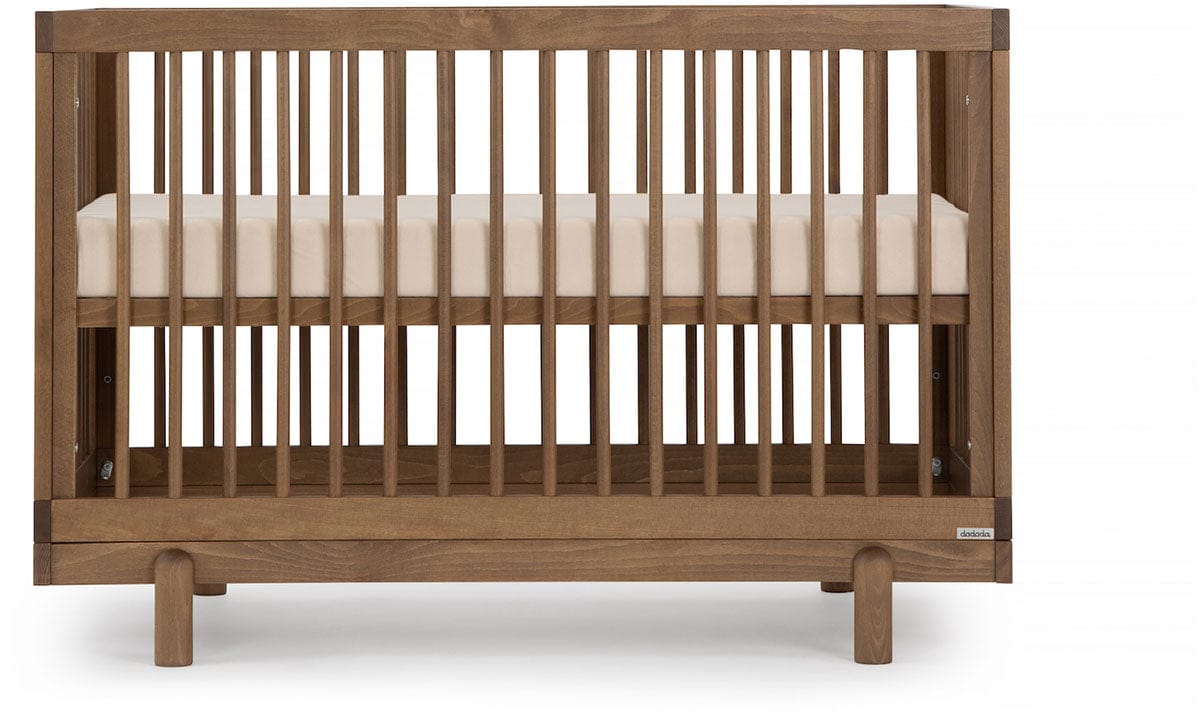 dadada Bliss 4-in-1 Convertible Crib - Walnut - 15051-da