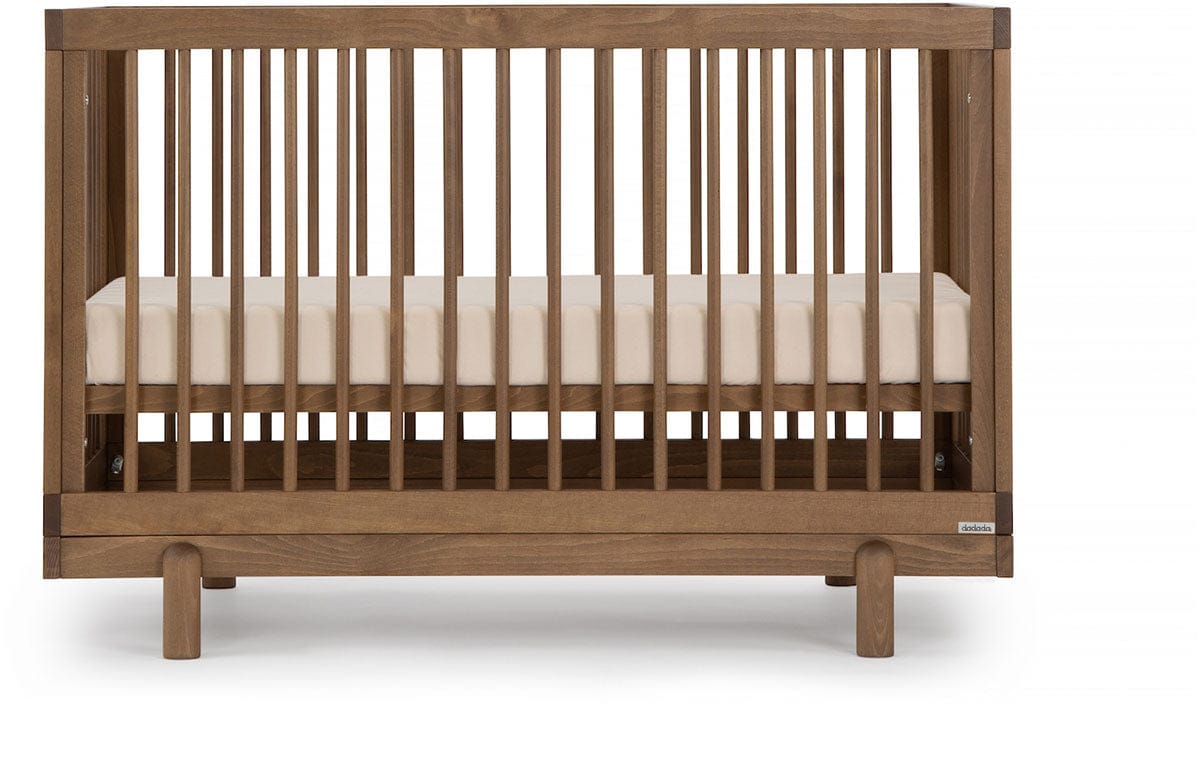dadada Bliss 4-in-1 Convertible Crib - Walnut - 15051-da