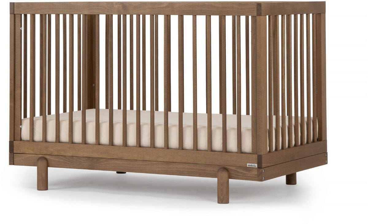 dadada Bliss 4-in-1 Convertible Crib - Walnut - 15051-da