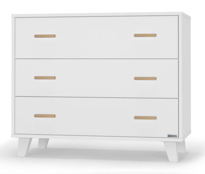 dadada Brooklyn 3-Drawer Dresser - All-White - 40601-DA