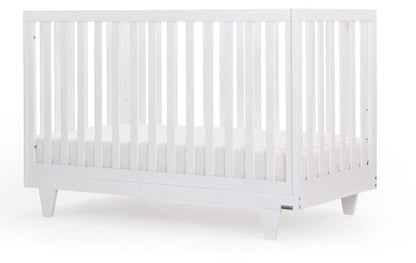 dadada Cambridge 3-in-1 Convertible Crib - White - 12001-DA