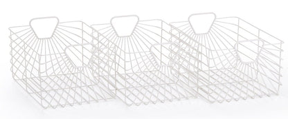 dadada Central Park Storage Baskets (Set Of 3) - White - 51101-DA