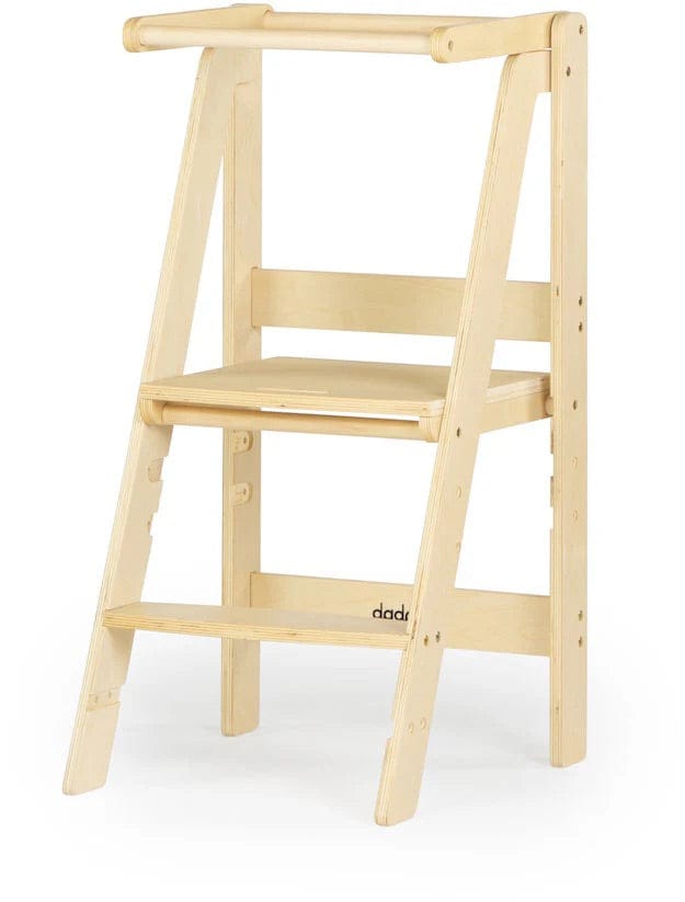 dadada Folding Toddler Tower - White - 72303-DA