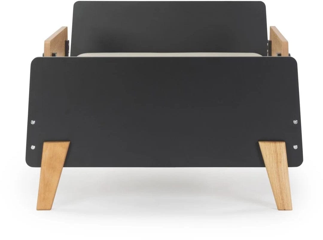 dadada Fun Bed, Twin Size - Graphite / Red Oak (2 Boxes) - 90181-DA