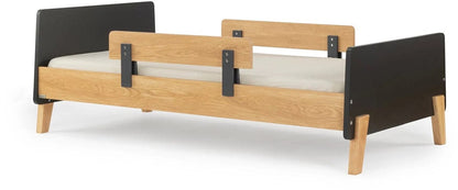 dadada Fun Bed, Twin Size - Graphite / Red Oak (2 Boxes) - 90181-DA