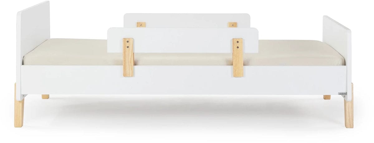 dadada Fun Bed, Twin Size - White / Natural (2 Boxes) - 90131-DA