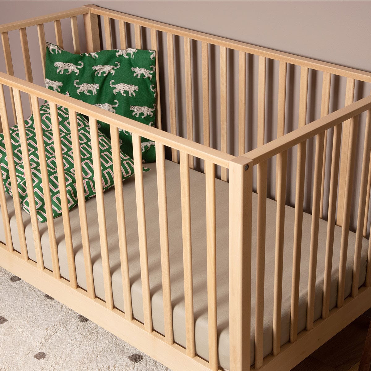 dadada Lala 3-in-1 Convertible Crib - Natural - 14003-da