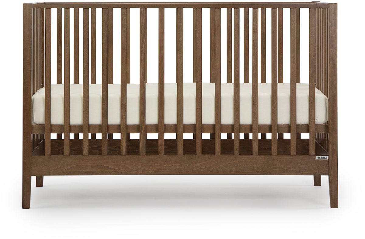 dadada Lala 3-in-1 Convertible Crib - Walnut - 14008-da