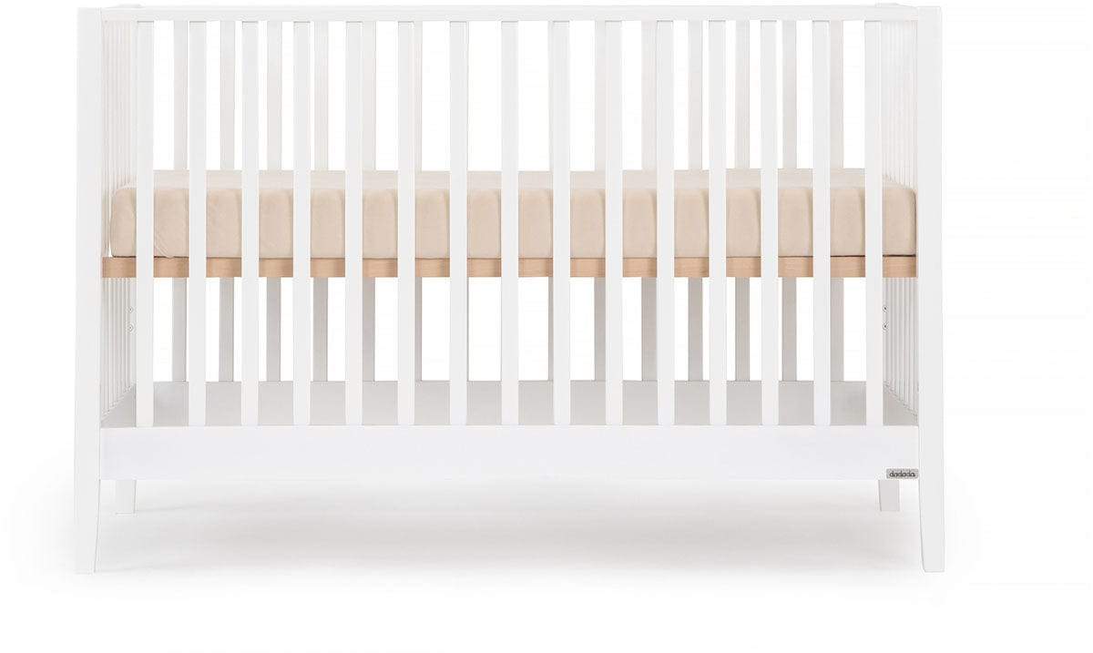 dadada Lala 3-in-1 Convertible Crib - White - 14001-DA