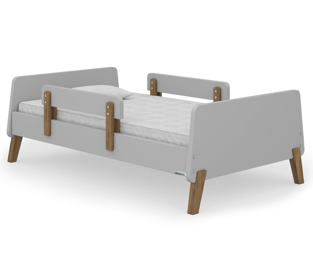 dadada Muse Toddler Bed - Gray/Natural - 70532-DA