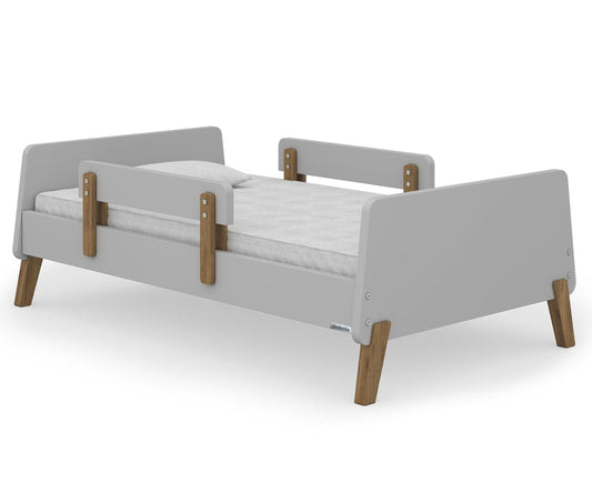 dadada Muse Toddler Bed - Gray/Natural - 70532-DA