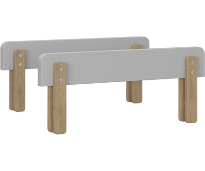 dadada Muse Toddler Bed - Gray/Natural - 70532-DA