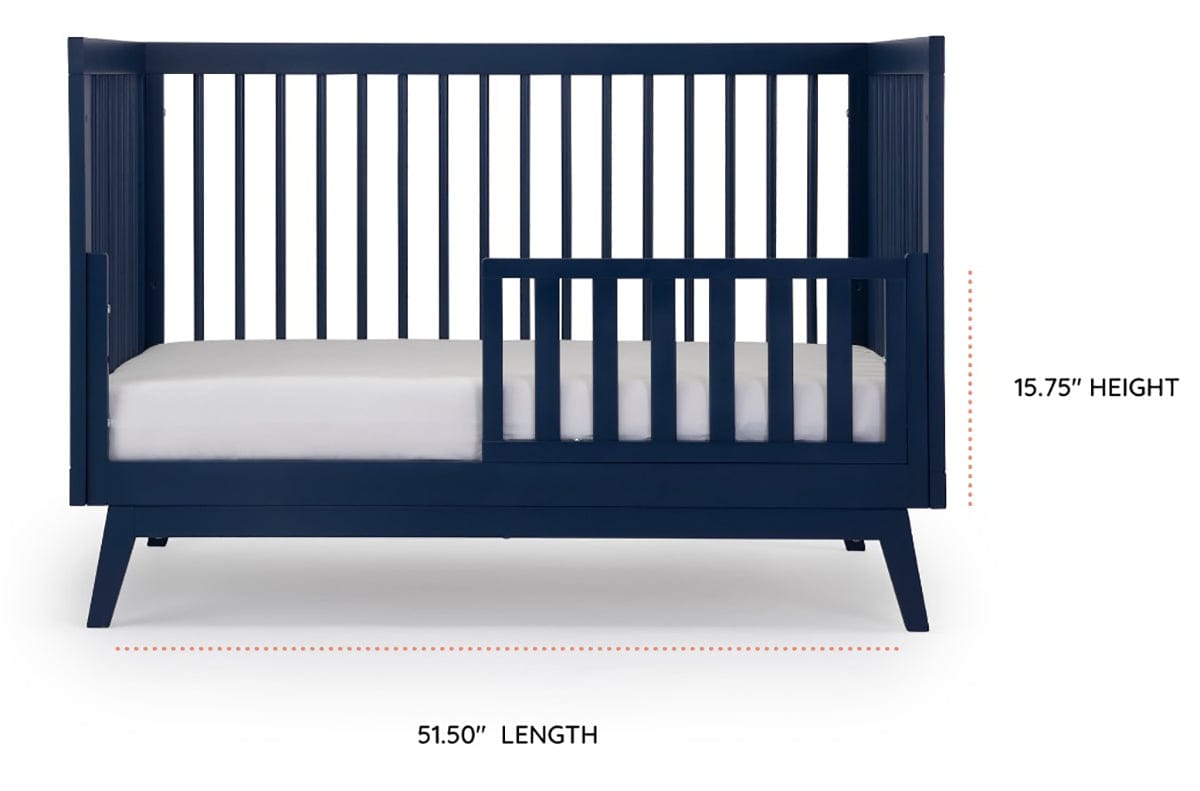 dadada Soho 3-in-1 Convertible Crib - Denim - 10405-DA