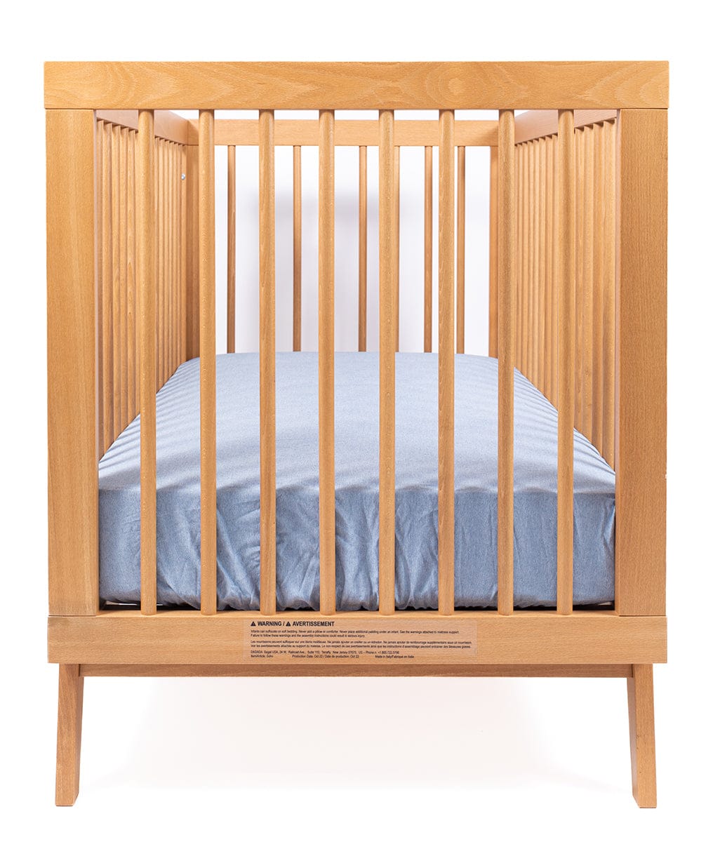 dadada Soho 3-in-1 Convertible Crib - Light Pecan - 10407-DA